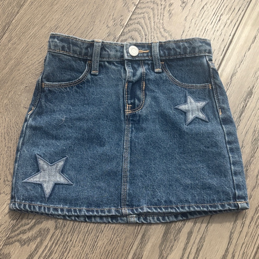 Old Navy Classic Blue Denim Skirt